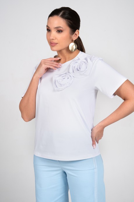 Костюм/комплект ALANI COLLECTION 2360 двойка белый, голубой размер 52-58 #6