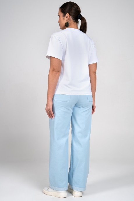Костюм/комплект ALANI COLLECTION 2360 двойка белый, голубой размер 52-58 #7