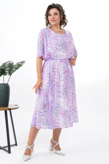 Платье ALANI COLLECTION 2372 сирень #1