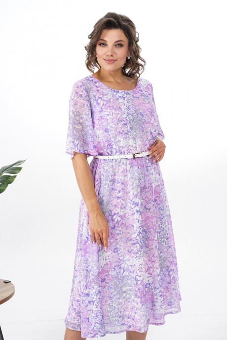 Платье ALANI COLLECTION 2372 сирень размер 52-58 #5