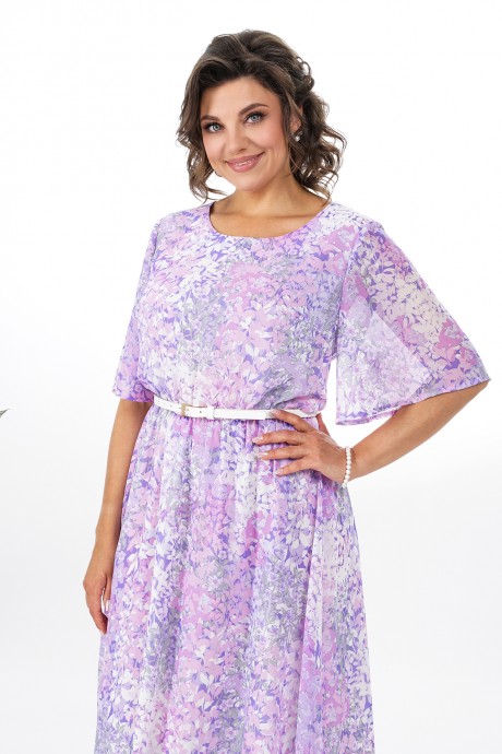Платье ALANI COLLECTION 2372 сирень размер 52-58 #6