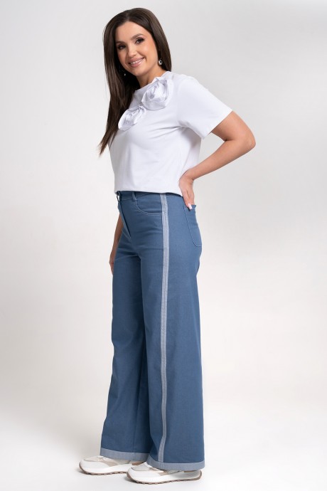 Костюм/комплект ALANI COLLECTION 2360 двойка белый, синий размер 46-56 #7