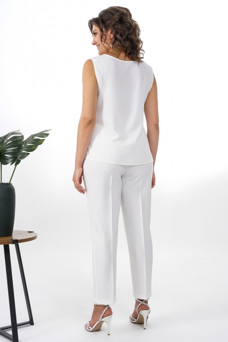 Костюм/комплект ALANI COLLECTION 2353 тройка белый, фиолетовый размер 52-58 #9