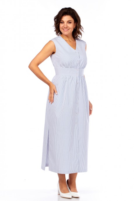 Платье ALANI COLLECTION 2379 полоска размер 42-50 #2