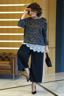 Костюм/комплект ALANI COLLECTION 2432 черно-белый #1
