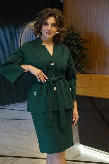 Костюм/комплект ALANI COLLECTION 2439 двойка зеленый размер 52-58 #5