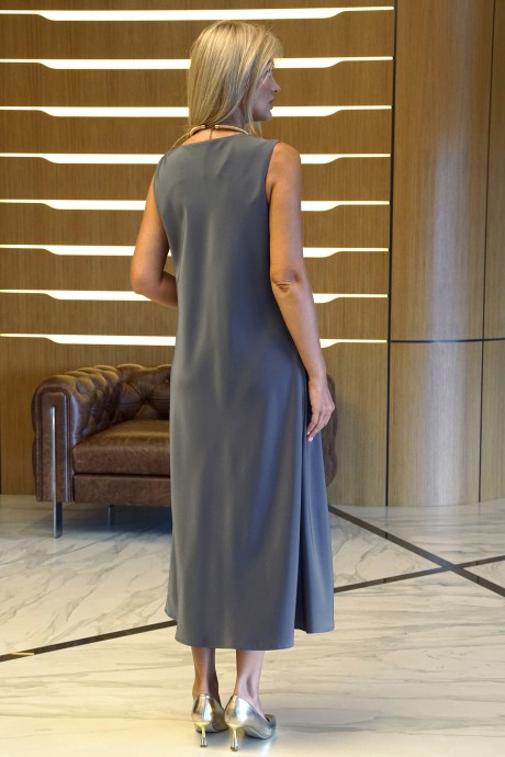 Костюм ALANI COLLECTION 2429 двойка серый размер 46-56 #9