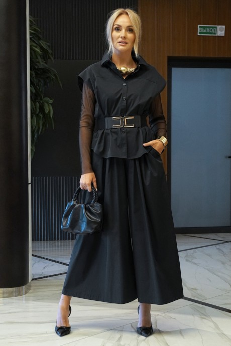 Костюм/комплект ALANI COLLECTION 2435 тройка черный размер 46-52 #3