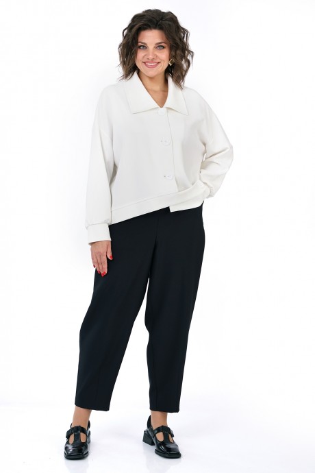 Костюм/комплект ALANI COLLECTION 2463 двойка черный, молочный размер 46-54 #2