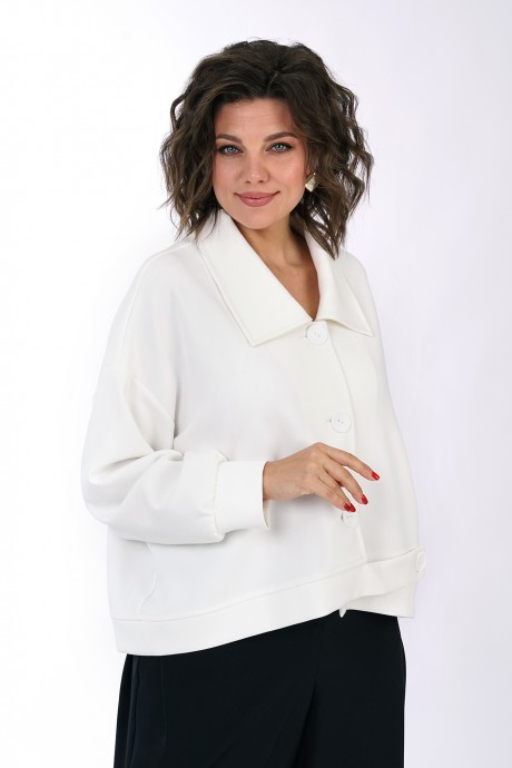 Костюм/комплект ALANI COLLECTION 2463 двойка черный, молочный размер 46-54 #6