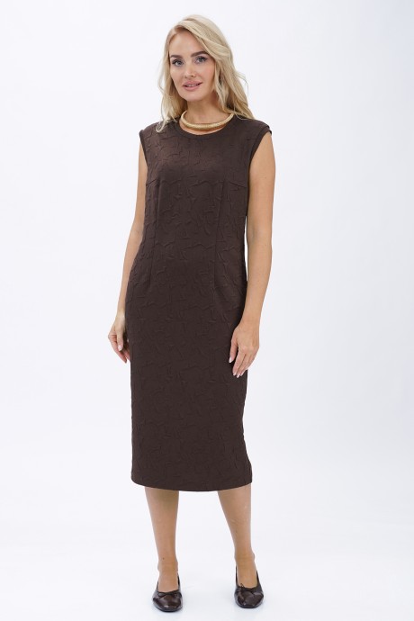 Костюм ALANI COLLECTION 2448 двойка шоколад размер 46-52 #5