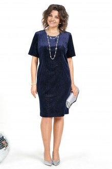 Вечернее платье ALANI COLLECTION 2468 синий #1