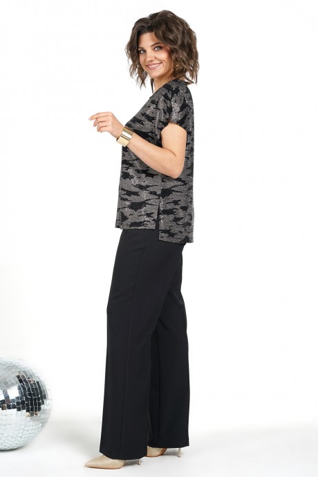 Костюм/комплект ALANI COLLECTION 2472 двойка черный размер 48-60 #5