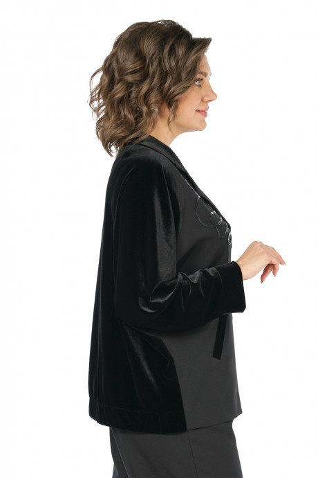 Костюм/комплект ALANI COLLECTION 2466 двойка черный размер 48-60 #8