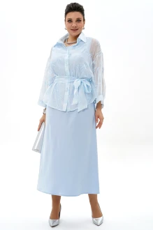 Костюм ALANI COLLECTION 2429 двойка голубой