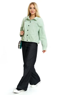 Брючный костюм ALANI COLLECTION 2290 двойка чёрный, мятный