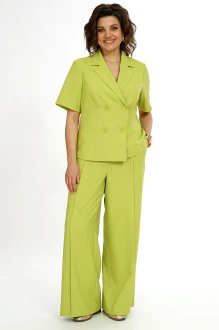 Брючный костюм ALANI COLLECTION 2561 двойка олива