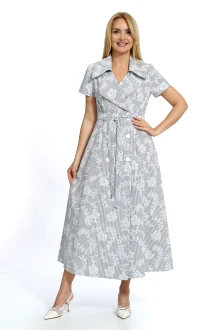 Платье ALANI COLLECTION 2567 серое