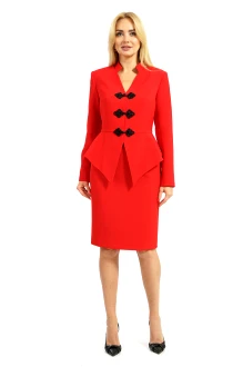 Юбочный костюм ALANI COLLECTION 2615 двойка красный