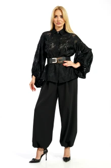 Брючный костюм ALANI COLLECTION 2614 двойка черный
