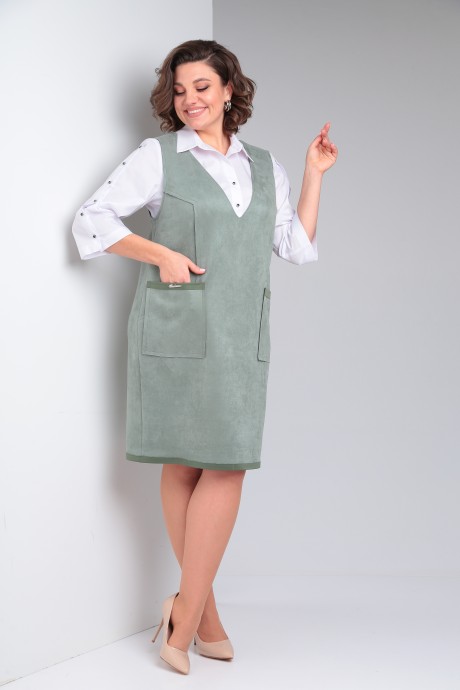 Костюм ZigzagStyle 510 двойка ментол размер 56-60 #2