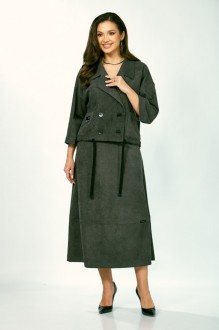 Костюм/комплект ZigzagStyle 608 двойка темный мох