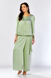 Брючный костюм ZigzagStyle 626 -2 фисташка двойка
