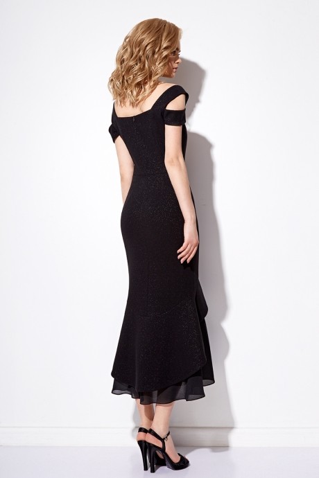 Вечернее платье Anna Majewska 1092 чёрный размер 50-54 #2
