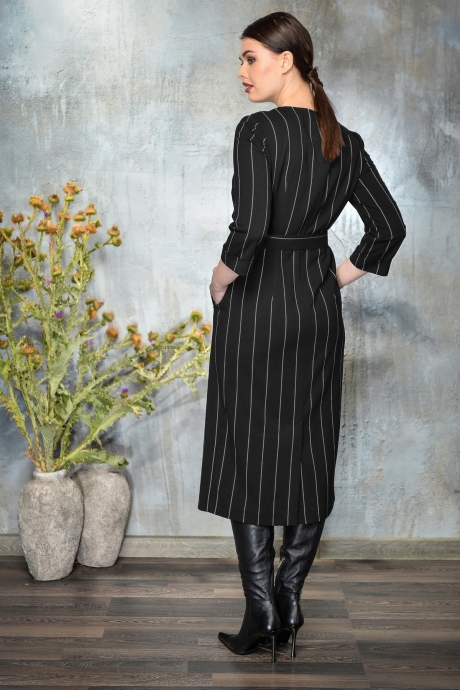 Платье Anna Majewska 258 Lb чёрный размер 48-58 #3