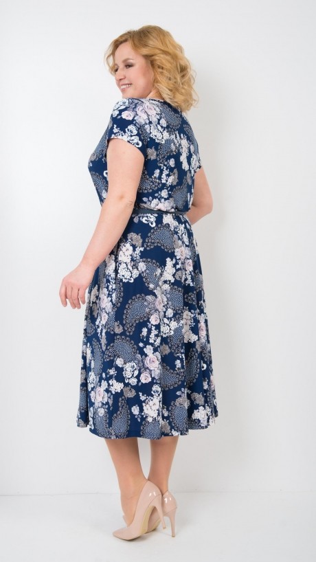 Платье TricoTex Style 14-19 т.синий размер 54-62 #2
