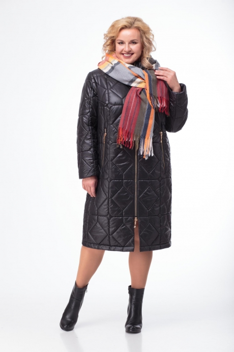 Пальто TricoTex Style 28-19 черный размер 54-64 #1