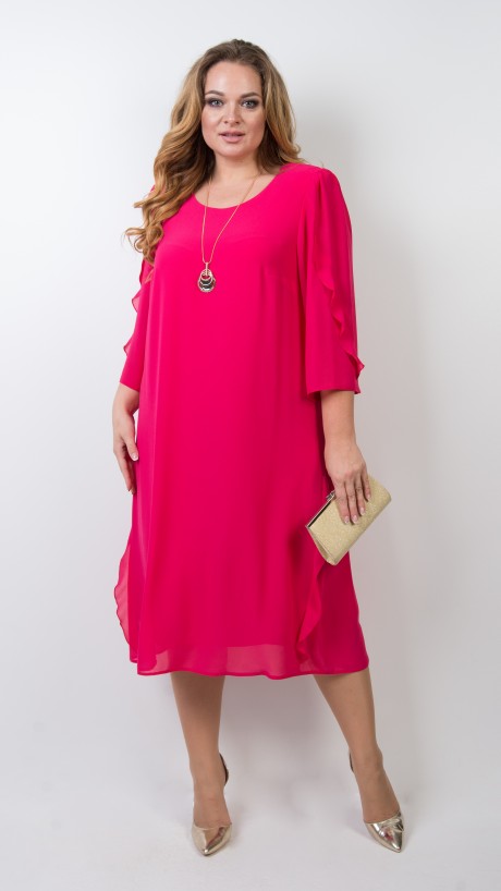 Платье TricoTex Style 19-20 малина размер 52-56 #1