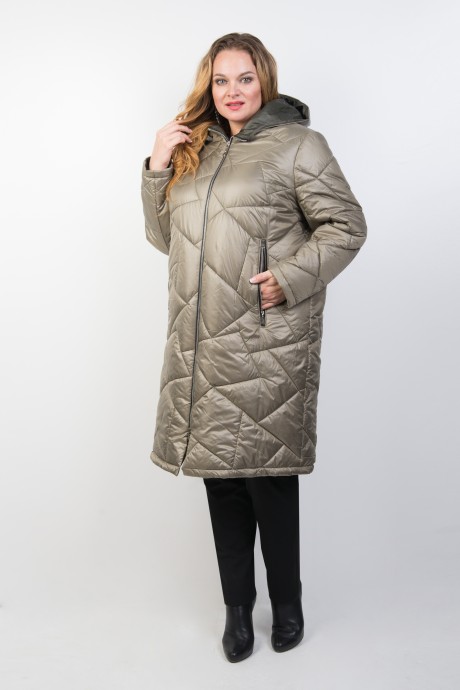 Пальто TricoTex Style 28-19 хаки размер 52-64 #1