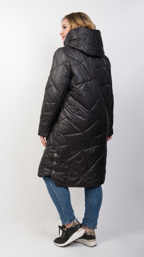 Пальто TricoTex Style 3420 чёрный размер 52-74 #3