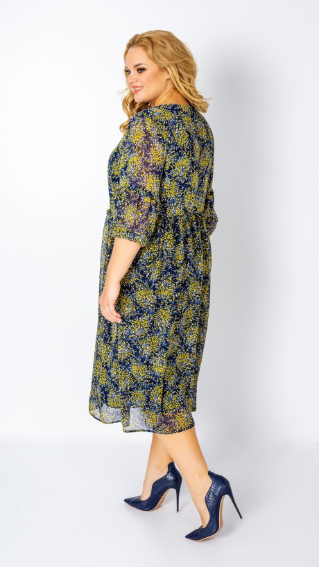 Платье TricoTex Style М 0121 Хаки размер 52-56 #3