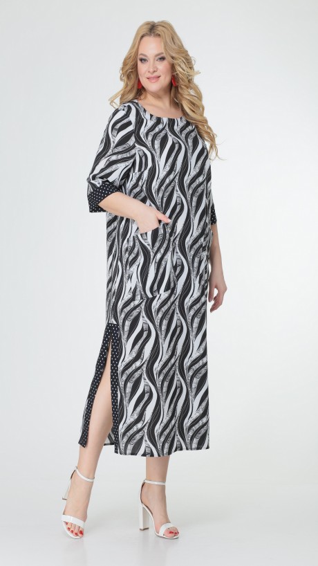 Платье TricoTex Style 0821 волна размер 52-64 #3
