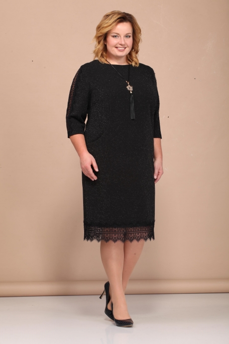 Вечернее платье Bonna Image 382 черный размер 58-66 #1