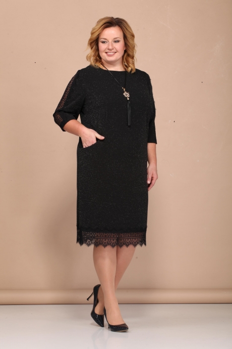 Вечернее платье Bonna Image 382 черный размер 58-66 #2