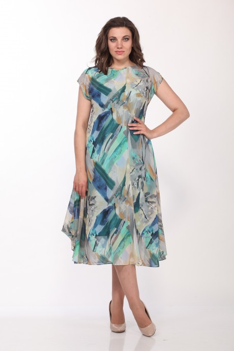 Платье Bonna Image 437 акварель размер 48-52 #2