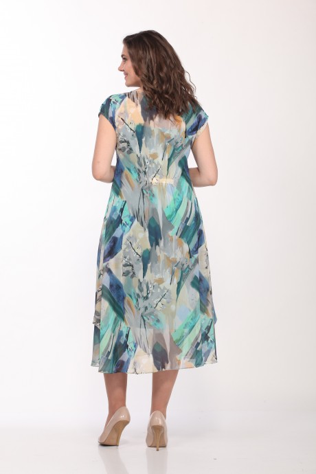 Платье Bonna Image 437 акварель размер 48-52 #4