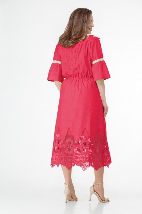 Платье Bonna Image М-568 красный размер 48-52 #2