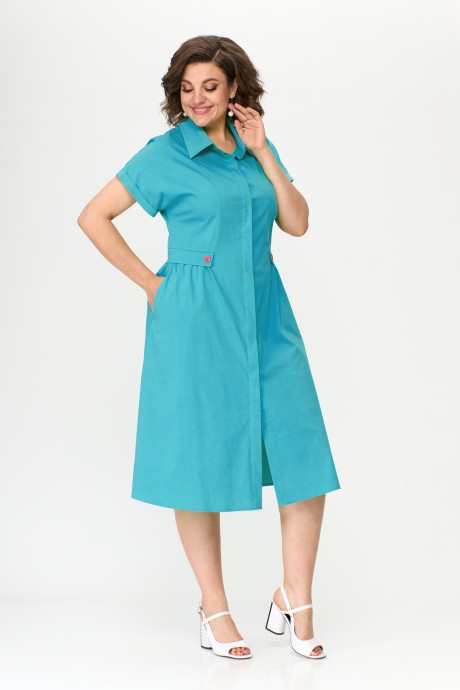 Платье Bonna Image 824.1 голубой размер 48-56 #1