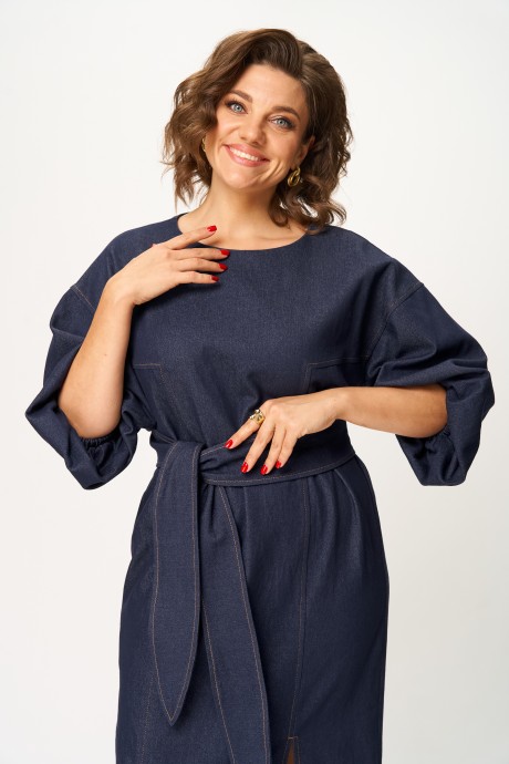 Платье Bonna Image 1008 /1 синий размер 48-52 #6
