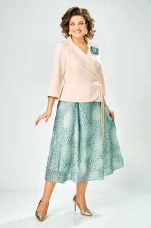 Платье Bonna Image 922 -1/9 бежевый, мята