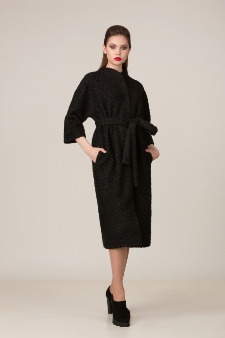 Пальто Rosheli 638 черный размер 44-56 #1