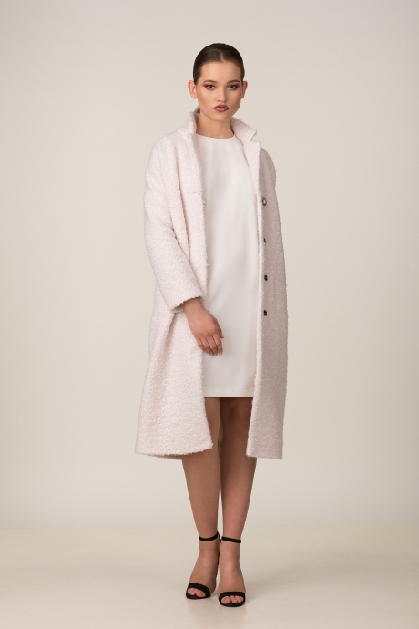 Пальто Rosheli 677 бледно-розовый размер 44-56 #2