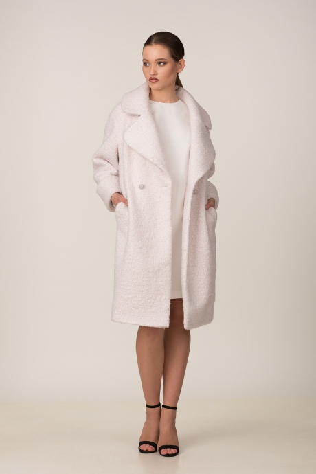 Пальто Rosheli 679 бледно-розовый размер 44-56 #1