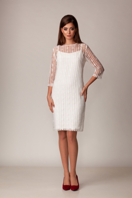 Вечернее платье Rosheli 581 светло-молочный размер 44-56 #1