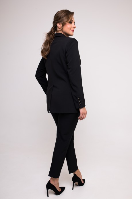 Жакет (пиджак) SandyNa 13934 черный размер 46-60 #3
