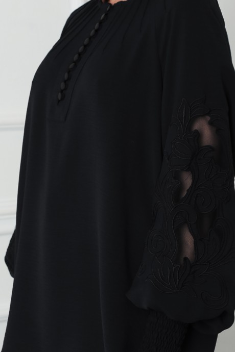 Платье SandyNa 130118 черный размер 44-72 #4
